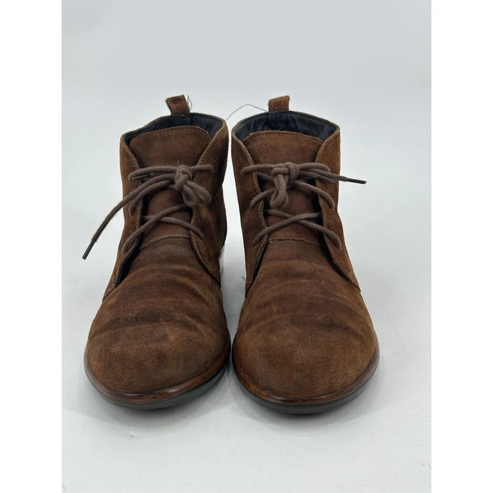 Naot Levanto Boots Women's Brown Suede Booties‎ Chukka Size EU 39/US 8-8.5